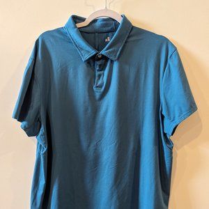 Barbell Apparel Men's Havok Polo - XL - Karlberry Blue
